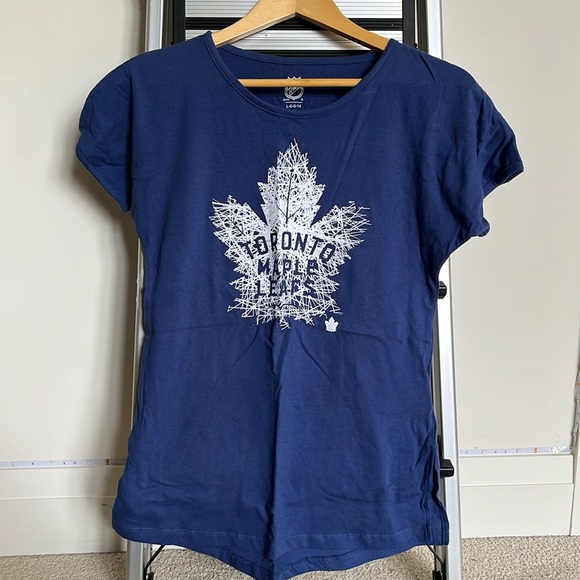 Toronto Maple Leafs t-shirt - size youth L/G - Picture 1 of 4